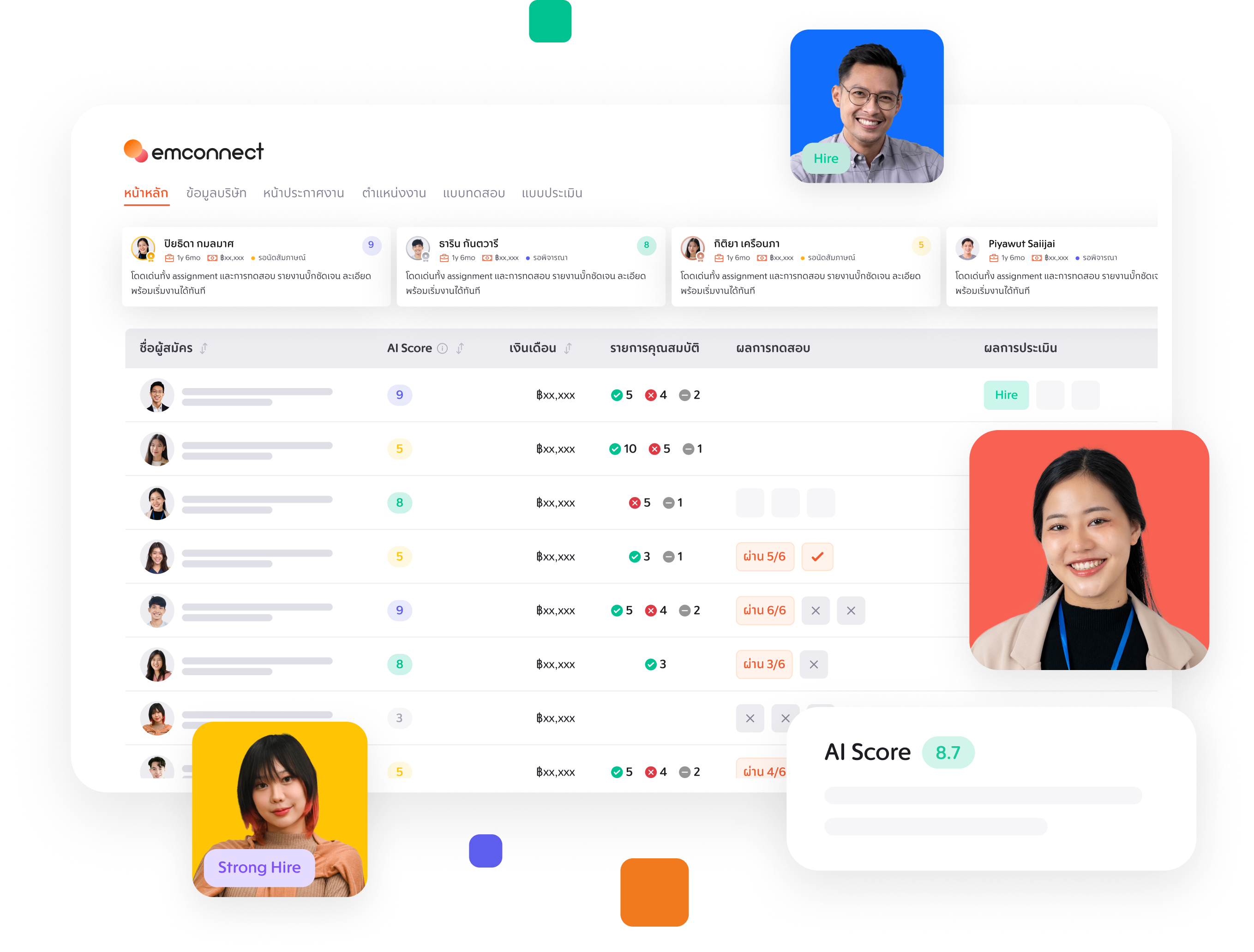 JobdeeO ATS dashboard